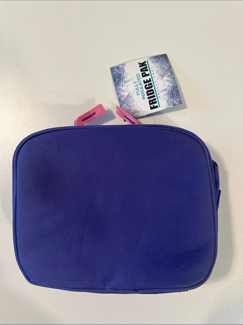 Kids Insulated Purple Heart Lunch Bag